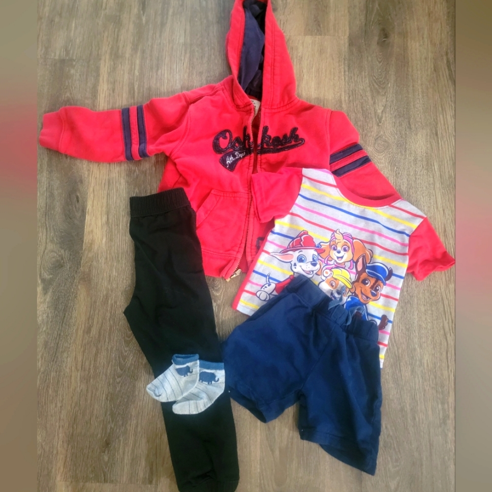 Kids 3T Oshkosh and Pae patrol outfit.